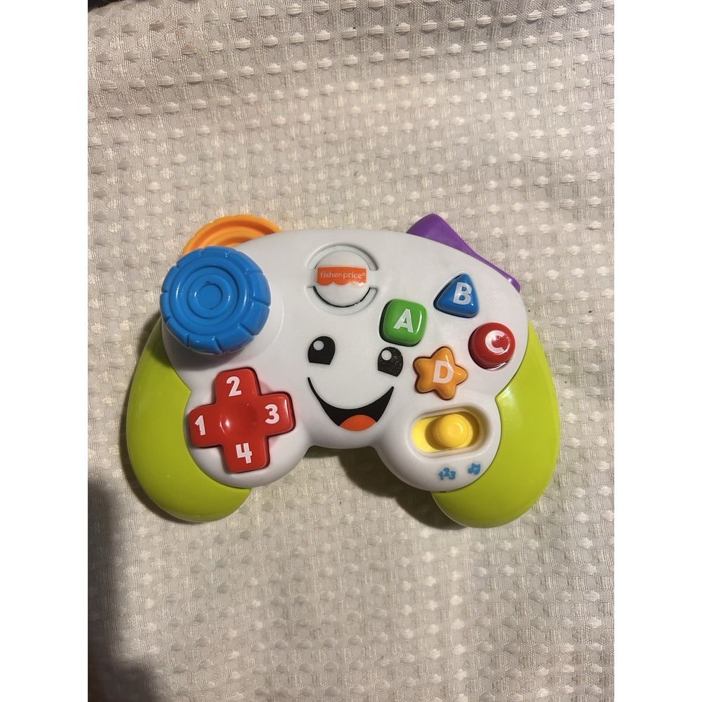 Fisher-Price Laugh & Learn Game & Learn Controller Musical Baby Toy! Works!